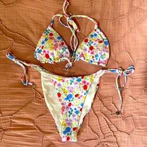 Floral bikini by With Jéan.